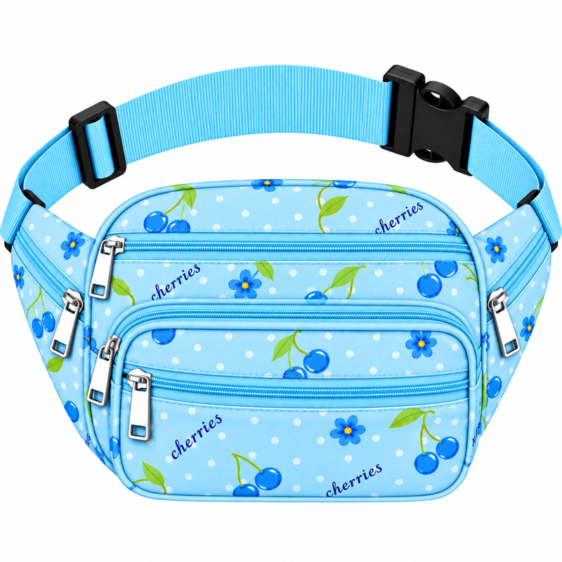 (image for) 8056 Blue Fruit Bumbag (New)